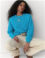 Cotton Rich Garment Dye Sweatshirt