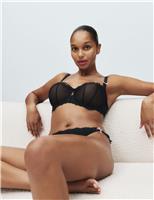 Magda Embroidery Wired Balcony Bra (F-H)