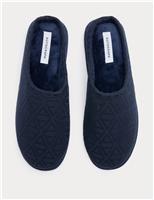 Autograph Mule Slippers with Freshfeet Navy