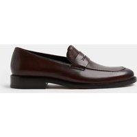 JAEGER Leather Loafers Brown