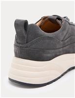 Performance Suede Lace up Trainers