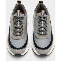 Autograph Leather Mix Runner Trainers Grey