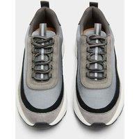 Autograph Leather Mix Runner Trainers Grey