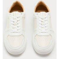 Autograph Leather Colour Block Trainers White Mix