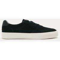 M&S Suede Lace up Trainers Black