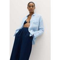 M&S Pure Linen Shirt Chambray