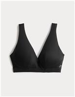Goodmove Low Impact Cross Over Sports Bra (A-E) Black
