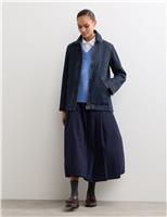 JAEGER Denim Trucker Jacket Indigo