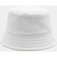 M&S Pure Cotton Textured Bucket Hat White