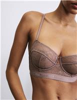 Lacewear Wired Longline Balcony Bra (A-E)