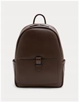 M&S Mock Leather Backpack Black