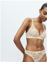 Jasmine Lace Non Wired Plunge Bra (A-E)