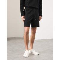 Autograph Regular Fit Cotton Rich Drop Needle Shorts Black