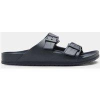 M&S Moulded Footbed Two Strap Slider Sandals Navy