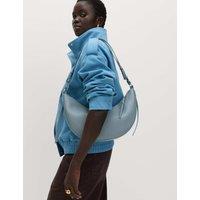 M&S Slouchy Scoop Shoulder Bag Slate Blue