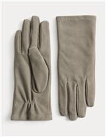 Suede Silk Lined Gloves