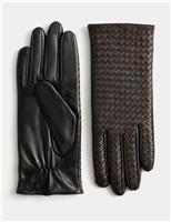 Leather Cashmere Lined Gloves