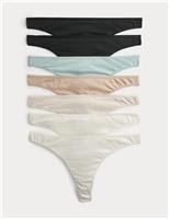 7 Pack Pure Cotton Thongs