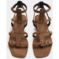 M&S Strappy Flat Gladiator Sandals Taupe
