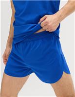 Goodmove Extra Short 2 Inch Marathon Shorts Cobalt