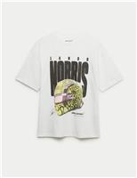 Pure Cotton McLaren Lando Norris T-Shirt (2-16 Yrs)