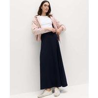 M&S Maxi A-Line Skirt Navy