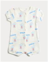 Pure Cotton Milkshake Print Romper (0-2 Yrs)