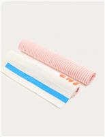 M&S 2 Pack Milkshake Muslin Squares Cream