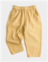 Pure Cotton Barrel Leg Jeans (2-8 Years)