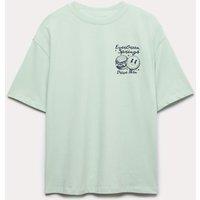M&S Pure Cotton T-Shirt (6-16 Yrs) Green