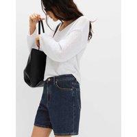 M&S Pure Cotton Denim Classic Shorts Dark Indigo