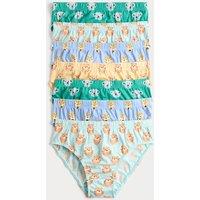 M&S 7 Pack Pure Cotton Animal Briefs (18 Mths-14 Yrs) Multi