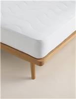 M&S Smart Wash & Dry Extra Deep Mattress Protector White