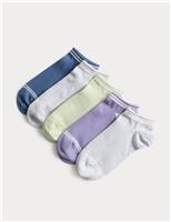 5 Pack Cotton Rich Trainer Liners (6 Small - 7 Large)