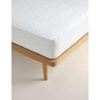 M&S Stay Cool Extra Deep Mattress Protector White
