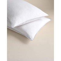 M&S 2 Pack Down Rich Medium Pillows White
