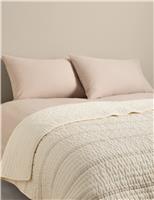 Pure Cotton Yarn Dyed Striped Bedspread