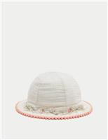 Pure Cotton Strawberry Bucket Hat (0-36 Months)