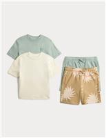 2 Pack Cotton Rich Top & Bottom Outifts (2-8 Yrs)