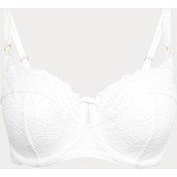 M&S Ida Lace Wired Balcony Bra (F-H) White