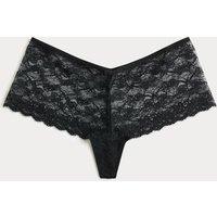 B by Boutique Ida Lace High Rise Shorts Black
