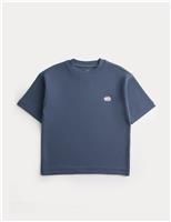Pure Cotton Ribbed T-Shirt (2-8 Yrs)