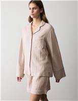 Pure Cotton Muslin Revere Shortie Set