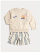 2 Piece Cotton Rich Sweatshirt Outfit (2-8 Yrs)