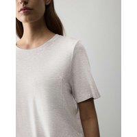 Autograph Pocket Detail Pyjama Top Grey