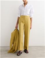 Pure Linen Longline Single Breasted Blazer