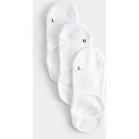 Goodmove 3 Pack Invisible Cushioned Trainer Liners White