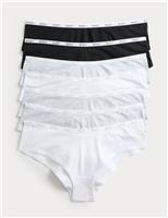 7 Pack Cotton Rich Hipster Knickers