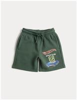 Cotton Rich Hot Wheels Shorts (2-8 Yrs)