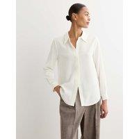 JAEGER Pure Silk Shirt Ivory